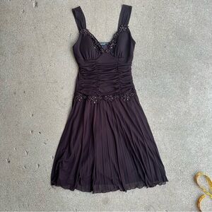‼️SOLD‼️vintage y2k brown rampage dress